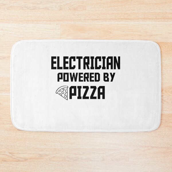 Item preview, ELECTRICIAN POWERED BY PIZZA designed and sold by 30-Merch.
