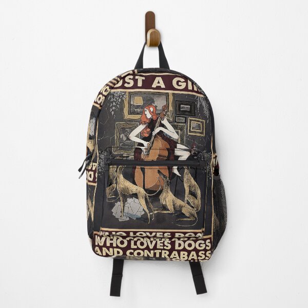 Item preview, Just a girl who loves dogs and contrabass designed and sold by cevyl49.
