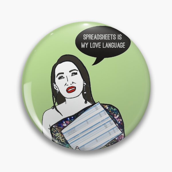 Item preview, Spreadsheet Love designed and sold by Katsillustration.