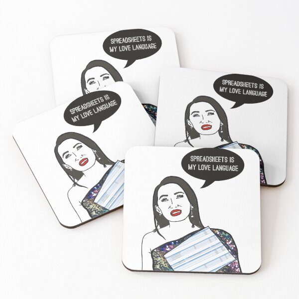 Item preview, Spreadsheet Love designed and sold by Katsillustration.