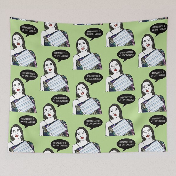 Item preview, Spreadsheet Love designed and sold by Katsillustration.