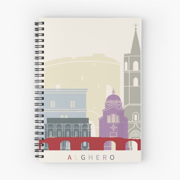 Item preview, alghero skyline poster designed and sold by paulrommer.