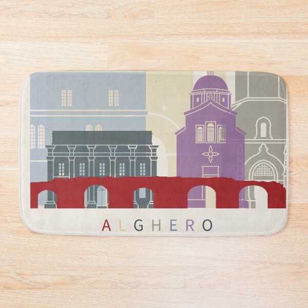 Item preview, alghero skyline poster designed and sold by paulrommer.
