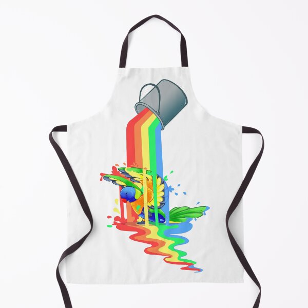 Item preview, Rainbow (Paint) Lorikeet - [White] designed and sold by Raptor Goes RAWR! (RadiantGlyph).