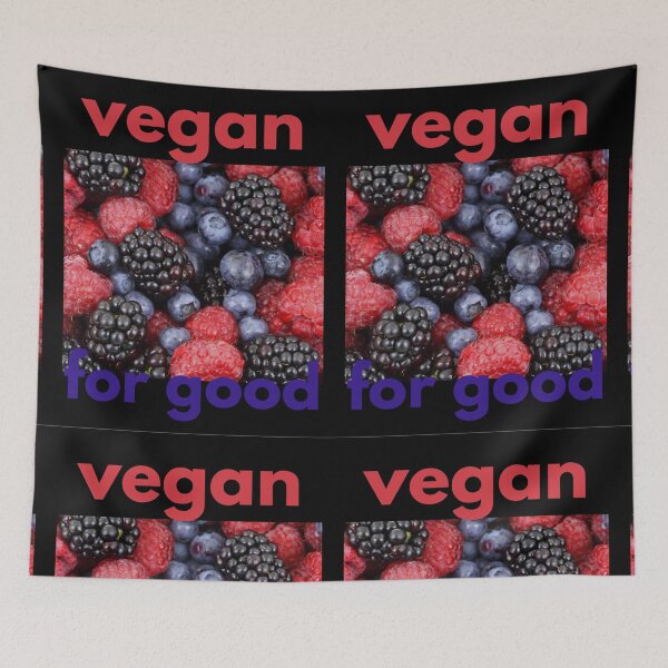Item preview, Vegan for Good, Animal rights, Vegan health products, BlueBerries designed and sold by ZenArt-Fern.