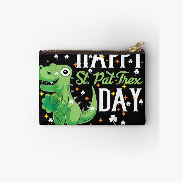 Item preview, Happy St Pat T-rex Day Dinosaur 3 designed and sold by YATNODJM.