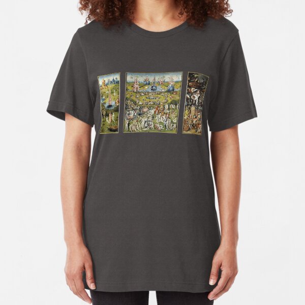 The Garden Of Earthly Delights Slim Fit T-Shirt