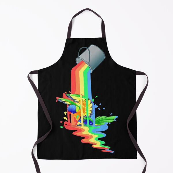 Item preview, Rainbow (Paint) Lorikeet - [Black] designed and sold by Raptor Goes RAWR! (RadiantGlyph).