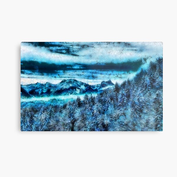Cold Metal Print
