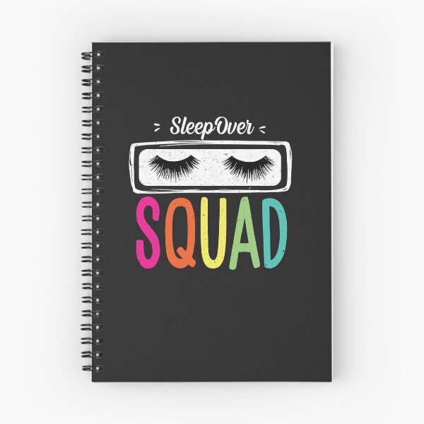 Item preview, SLEEPOVER SQUAD Funny Slumber Party Pajamas Gift Idea, Sarcastic Matching Sleep Text Joke Lover Designs T-Shirt designed and sold by bestdesigns2020.