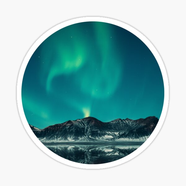 Northern Lights Stickers for Sale