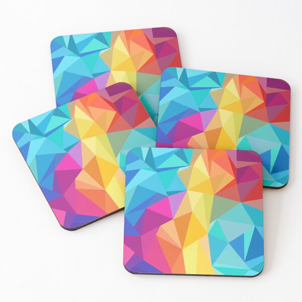 Item preview, Colorful Geometric Rainbow Pattern designed and sold by phee-phee.