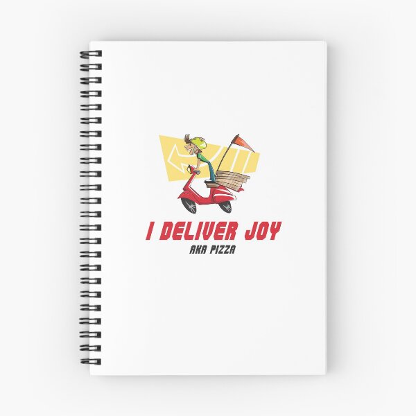 Item preview, I DELIVER JOY AKA PIZZA designed and sold by 30-Merch.