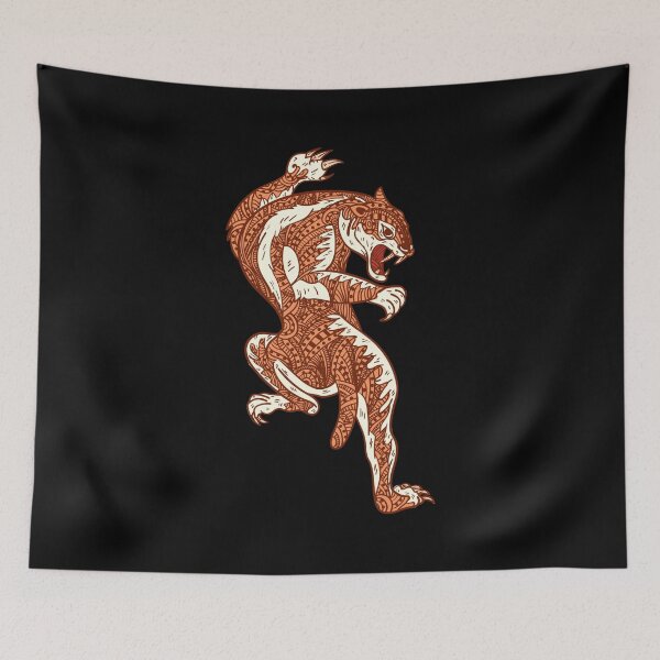 Item preview, Artistic Sabrecat - Interesting animal tees designed and sold by PrintPress.
