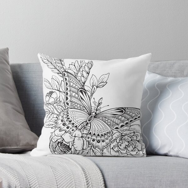 Item preview, FLOWERS AND BUTTERFLY  designed and sold by ALCHILE1.