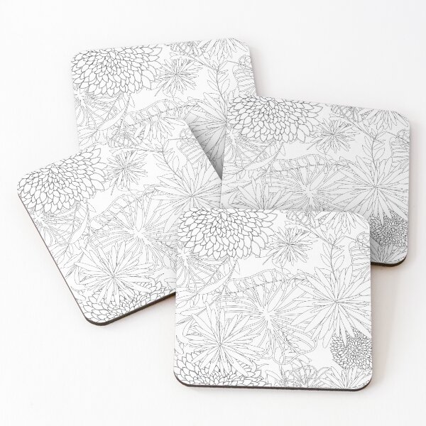 Item preview, Floral Seamless Background designed and sold by PavelVectors.