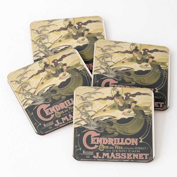Item preview, Cendrillon (Cinderella) Massenet Poster from 1899 Paris Premiere designed and sold by operaqueen.