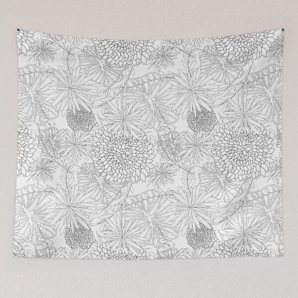 Item preview, Floral Seamless Background designed and sold by PavelVectors.