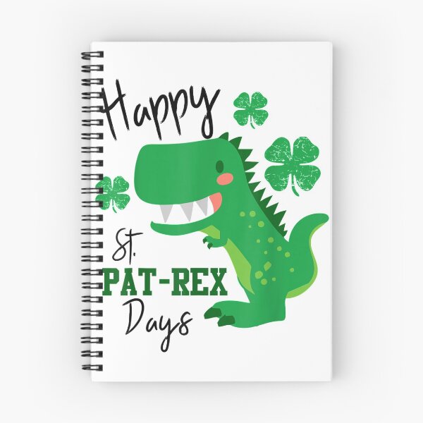 Item preview, Happy St Pat T-rex Day Dinosaur 4 designed and sold by YATNODJM.