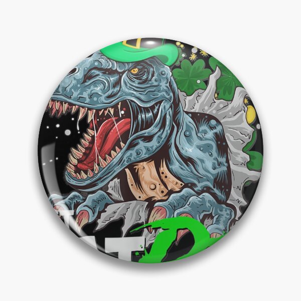 Item preview, Happy St Pat T-rex Day Dinosaur 6 designed and sold by YATNODJM.