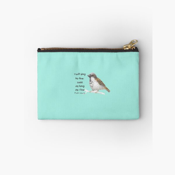 Item preview, Pretty Watercolour Bird And Bible Verse-Psalm 104:33 designed and sold by With Faith And Joy.