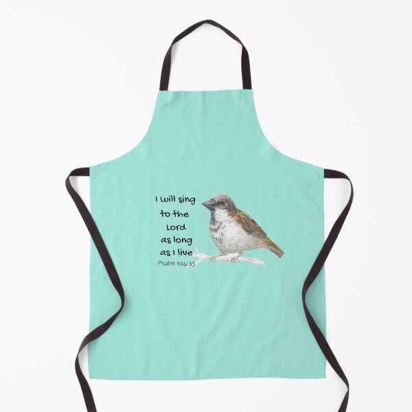 Item preview, Pretty Watercolour Bird And Bible Verse-Psalm 104:33 designed and sold by With Faith And Joy.