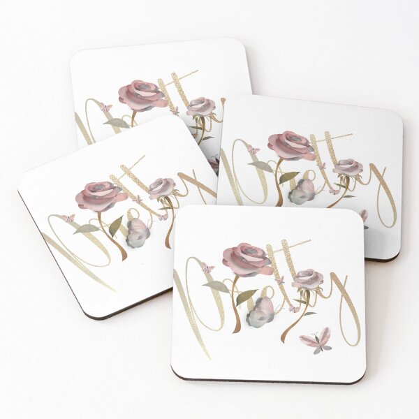 Item preview, Shabby chic vintage floral PRETTY wild rose and butterflies - Caroline Laursen Original designed and sold by Caroline Laursen.