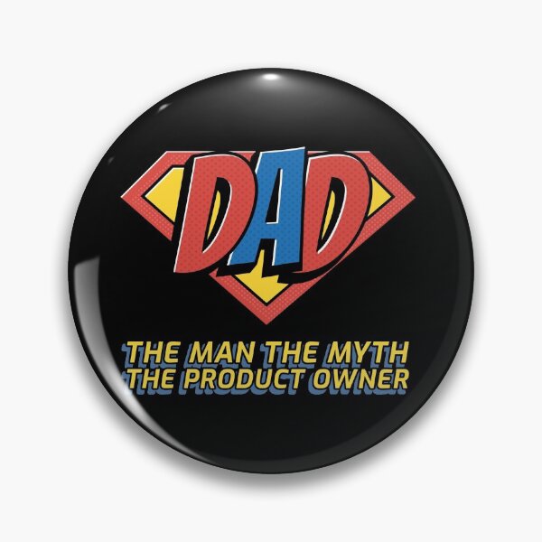 Item preview, Dad the man the myth the product owner designed and sold by Salma Satya & Co.