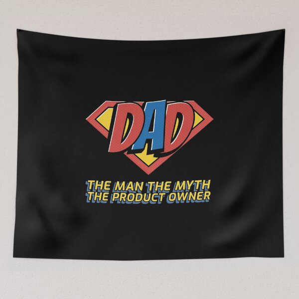 Item preview, Dad the man the myth the product owner designed and sold by Salma Satya & Co.