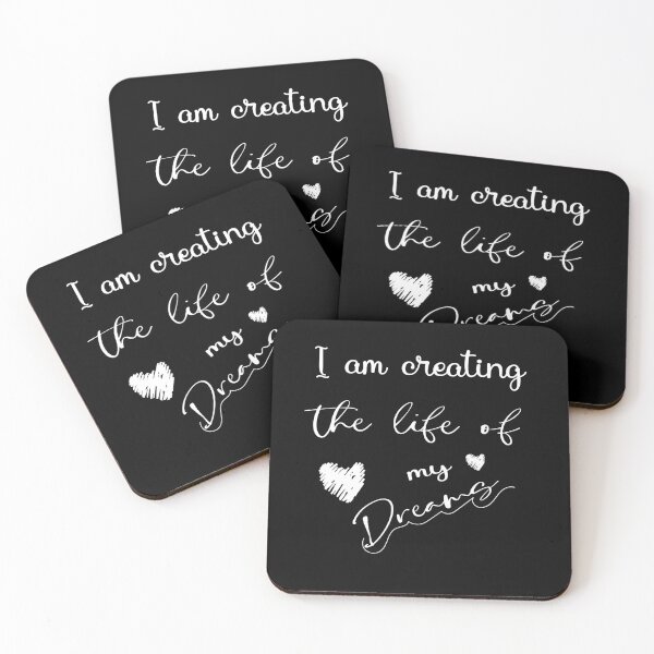 Item preview, I am creating the life of my dreams motivational dream quote ,gift for birthday, mom, sister designed and sold by delkh07.