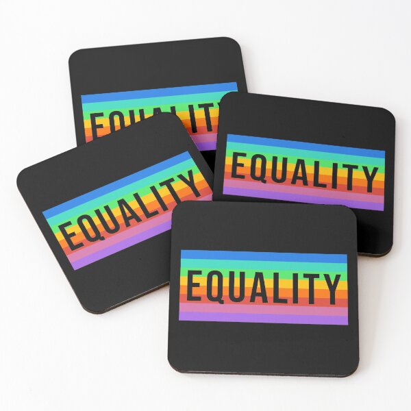 Item preview, Equality LGBT Love Peace Flag Rainbow Protest Gift designed and sold by CreatDifference.