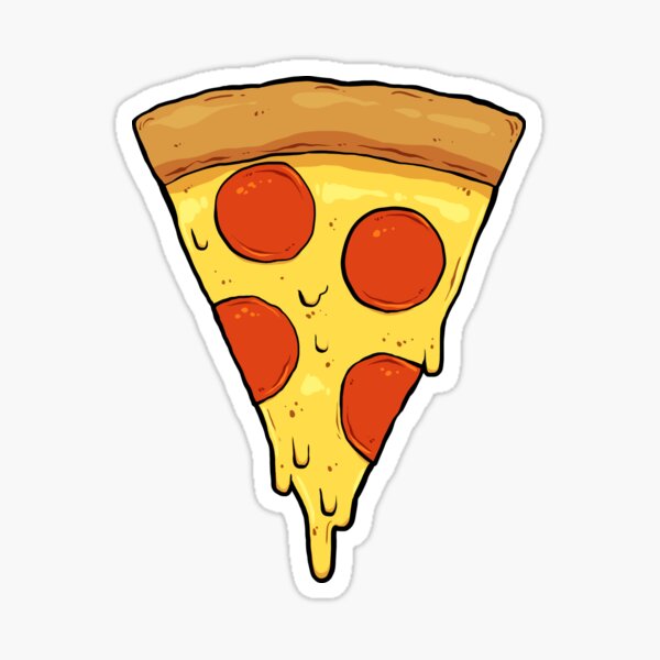 Pizza Stickers for Sale | Redbubble