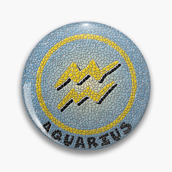 Item preview, Aquarius Zodiac Mosaic Mug designed and sold by kernowerno.