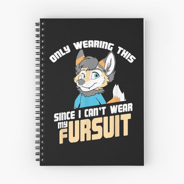 Item preview, Only Wearing This Since I Can't Wear My Fursuit - Cute OwO T-Shirt designed and sold by Lukifo-Tender.