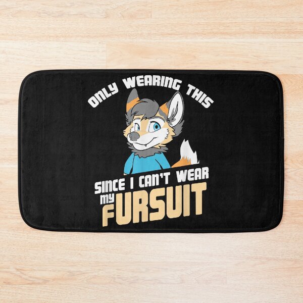Item preview, Only Wearing This Since I Can't Wear My Fursuit - Cute OwO T-Shirt designed and sold by Lukifo-Tender.