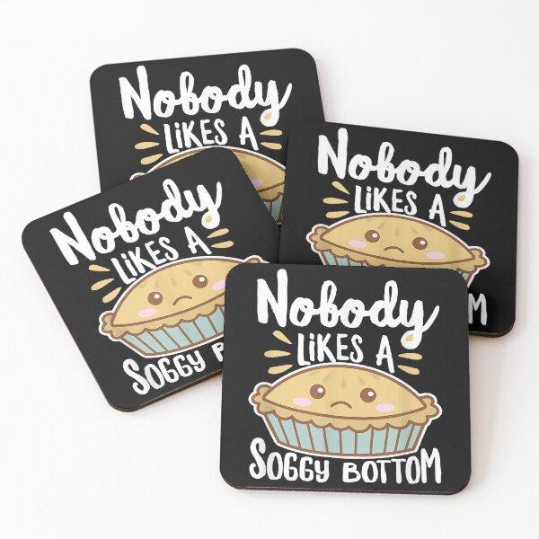 Artikelvorschau, Nobody Likes A Soggy Bottom Shirt British Baking (Dark) entworfen und verkauft von Lukifo-Tender.