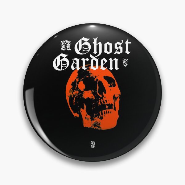 Item preview, Ghost Garden Skull designed and sold by MiikxCry.