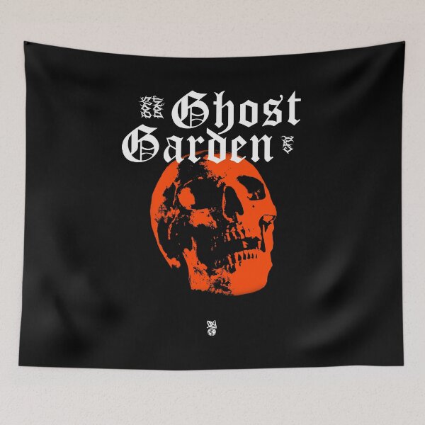 Item preview, Ghost Garden Skull designed and sold by MiikxCry.
