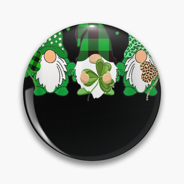 Item preview, Three Gnomes Holding Shamrock 1 designed and sold by YATNODJM.