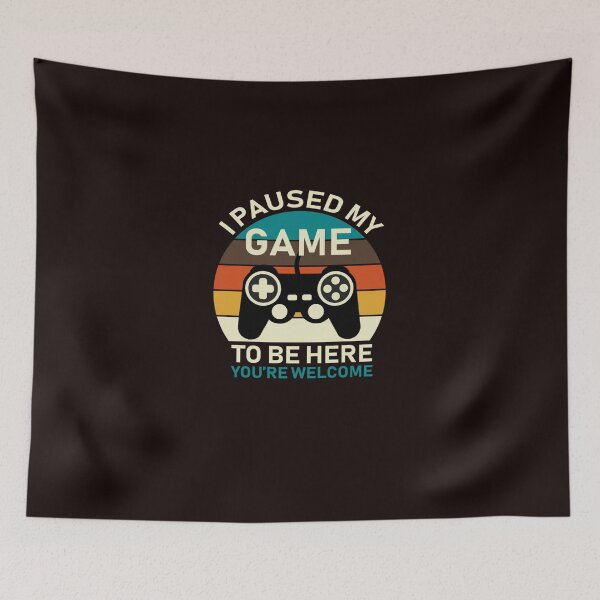 Item preview, I Paused My Game To Be Here Essential T-Shirt designed and sold by Mohidstores.