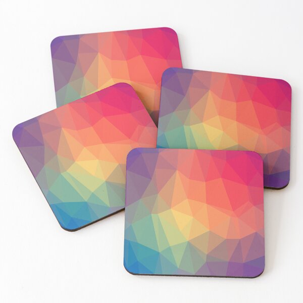 Item preview, Colorful Rainbow Geometric Pattern designed and sold by phee-phee.