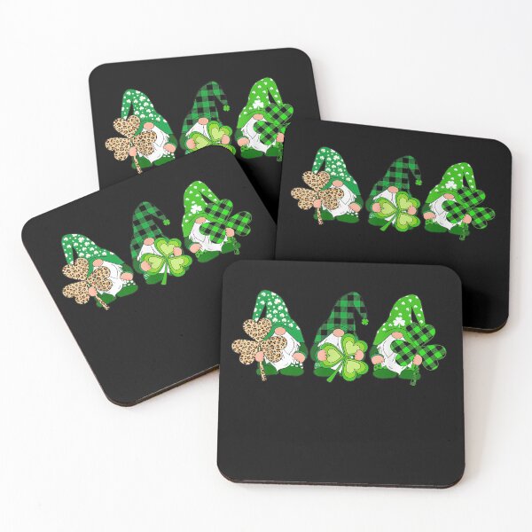Item preview, Three Gnomes Holding Shamrock 2 designed and sold by YATNODJM.
