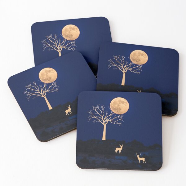 Item preview, super moon, night, dears, exotic, digital art designed and sold by NymphWareroom.