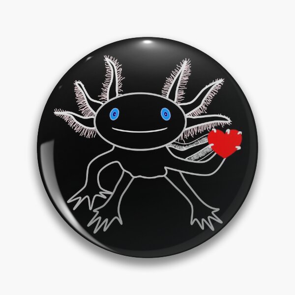 Item preview, Axolotl shows heart designed and sold by BernhArt.