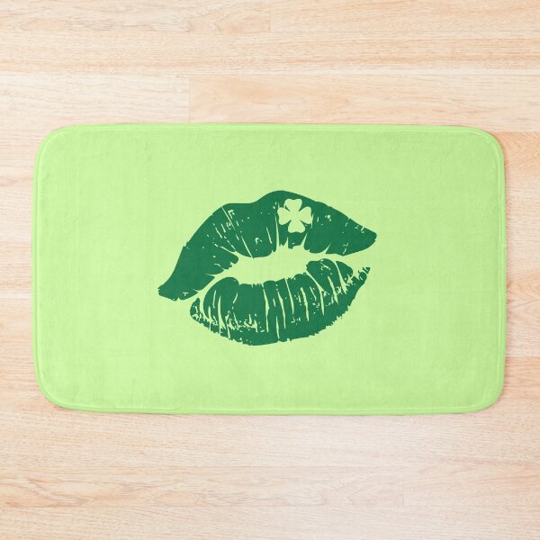 Item preview, Lips with Shamrock - St. Patrick's Day designed and sold by K-icon.