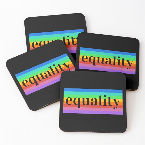 Item preview, Equality LGBT Protest Love Peace Flag Rainbow Gift  designed and sold by CreatDifference.