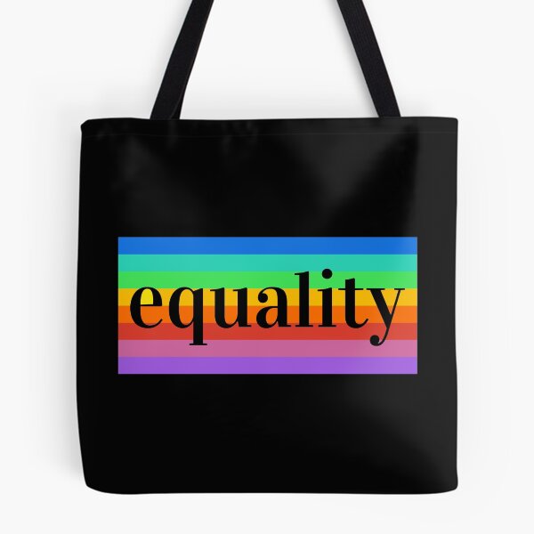 Item preview, Equality LGBT Protest Love Peace Flag Rainbow Gift  designed and sold by CreatDifference.