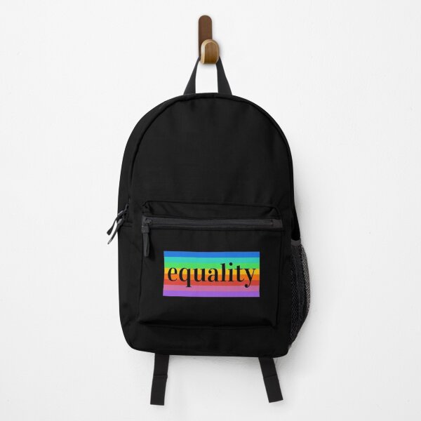 Item preview, Equality LGBT Protest Love Peace Flag Rainbow Gift  designed and sold by CreatDifference.