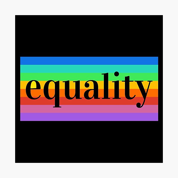 Item preview, Equality LGBT Protest Love Peace Flag Rainbow Gift  designed and sold by CreatDifference.