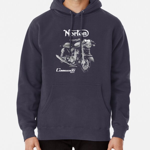 Commando Norton Sweat à capuche épais